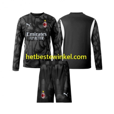 AC Milan Voetbalshirts Doelman Kind Thuis 2024-25 - LS
